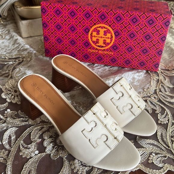 Tory Burch Shoes - Tory Burch leather mules